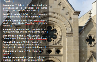 Mois MOLIERE au Temple de Versailles