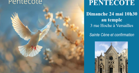 Culte de Pentecôte au temple